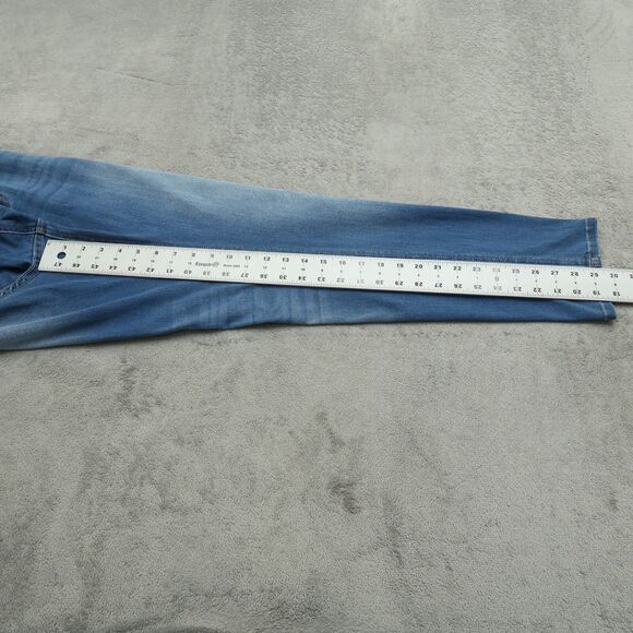 KanCan Jeans Women's Size 3XL Blue Mid-Rise Skinny Denim 29.5" Inseam Distressed - Picture 14 of 14